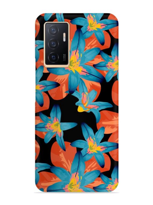 Philippine Flowers Seamless Snap Case for Vivo V23E (5G)