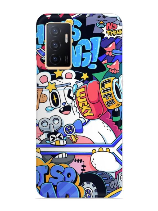 Universal Doodle Snap Case for Vivo V23E (5G)