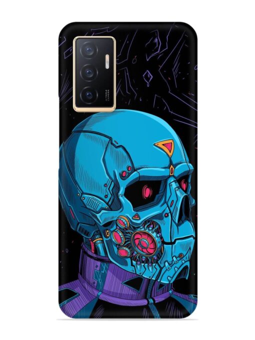 Skull Robo Vector Snap Case for Vivo V23E (5G)