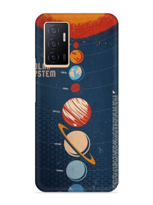 Solar System Vector Snap Case for Vivo V23E (5G)