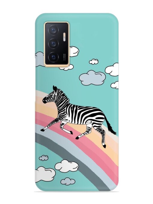 Running Zebra Snap Case for Vivo V23E (5G)