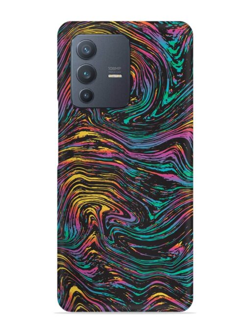 Abstract Liquid Colors Snap Case for Vivo V23 Pro (5G) Zapvi