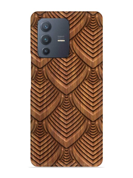 Carved Pattern On Snap Case for Vivo V23 Pro (5G)