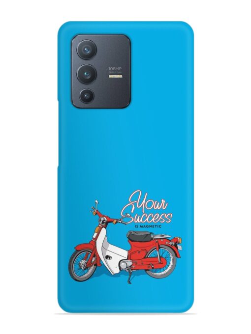 Motorcycles Image Vector Snap Case for Vivo V23 Pro (5G)