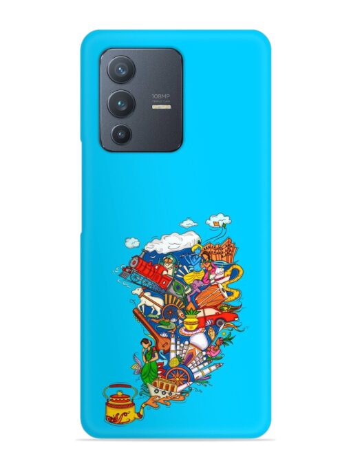 Vector Design Indian Snap Case for Vivo V23 Pro (5G)