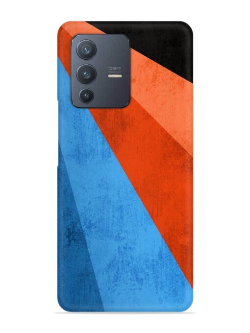 Modern Matte Abstract Snap Case for Vivo V23 Pro (5G) Zapvi