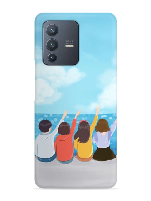 Happy Kids Snap Case for Vivo V23 Pro (5G)