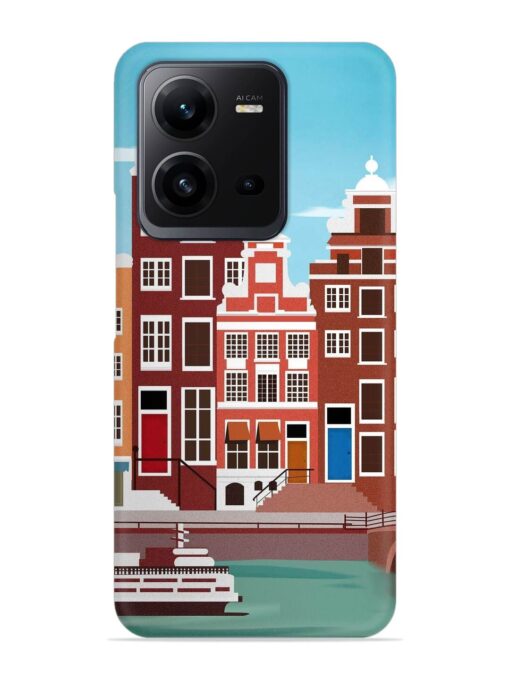 Scenery Architecture Amsterdam Landscape Snap Case for Vivo V25 (5G)