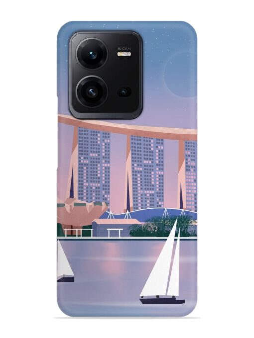 Singapore Scenery Architecture Snap Case for Vivo V25 (5G)