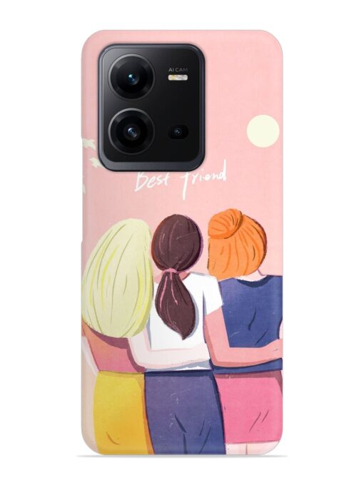 Friendship Day Snap Case for Vivo V25 (5G) Zapvi