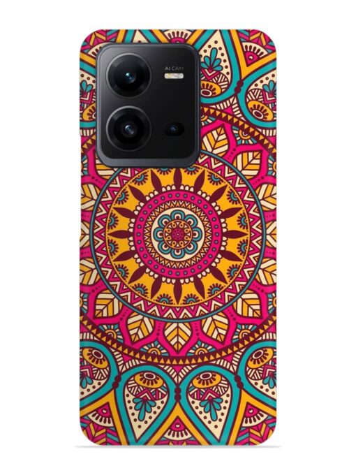 Mandala Joy Snap Case for Vivo V25 (5G) Zapvi