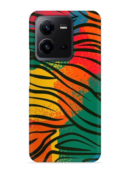 Bright Colorful Snap Case for Vivo V25 (5G) Zapvi