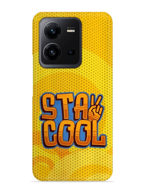 Stay Cool Snap Case for Vivo V25 (5G) Zapvi