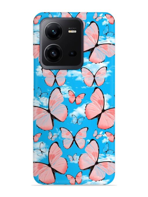 Seamless Pattern Tropical Snap Case for Vivo V25 (5G) Zapvi