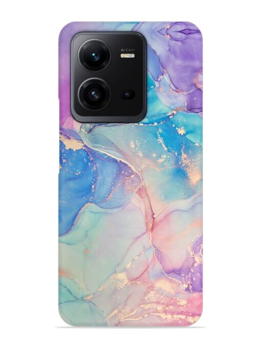 Alcohol Ink Colors Snap Case for Vivo V25 (5G)