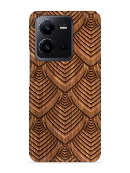 Carved Pattern On Snap Case for Vivo V25 (5G) Zapvi