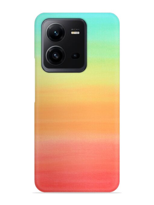 Background Sky Watercolor Snap Case for Vivo V25 (5G)