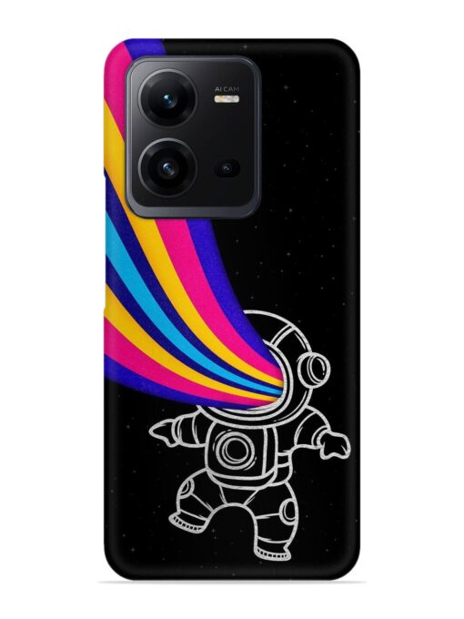 Astronaut Snap Case for Vivo V25 (5G) Zapvi