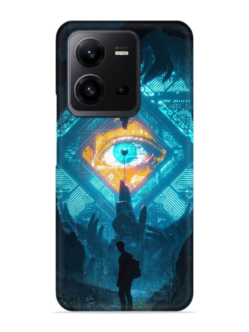 Arcane Eye Snap Case for Vivo V25 (5G) Zapvi