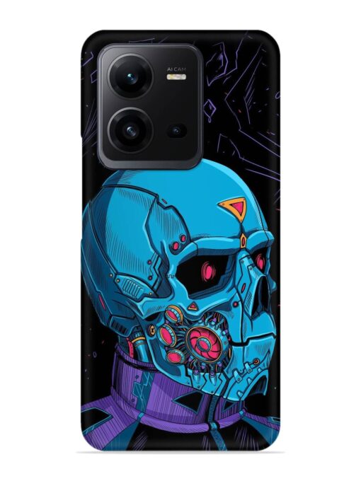 Skull Robo Vector Snap Case for Vivo V25 (5G) Zapvi