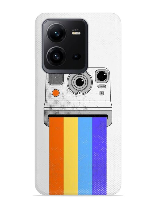 Retro Camera Art Snap Case for Vivo V25 (5G) Zapvi