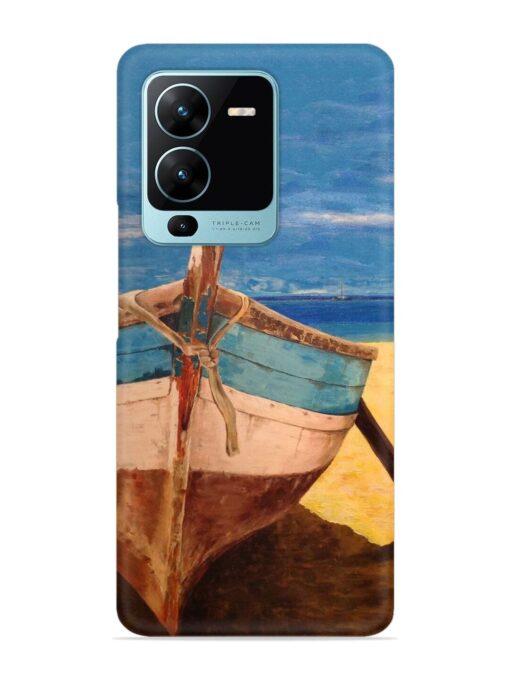 Canvas Painting Snap Case for Vivo V25 Pro (5G)