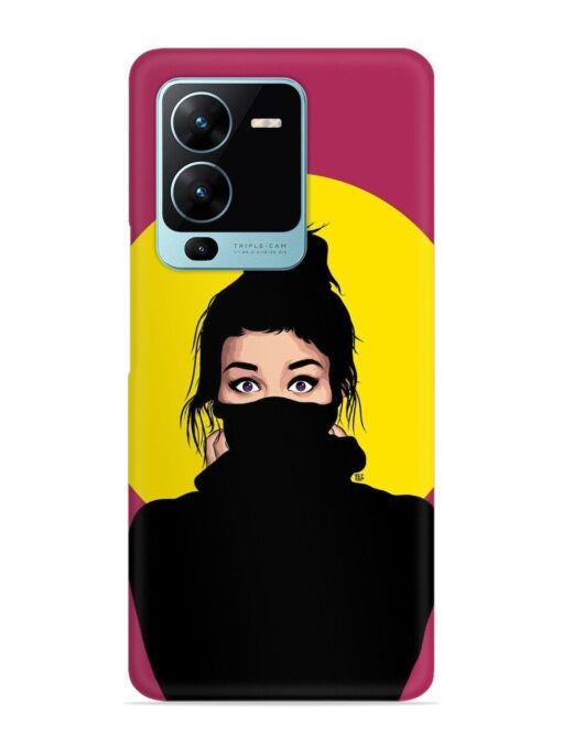 Girly Vector Snap Case for Vivo V25 Pro (5G)