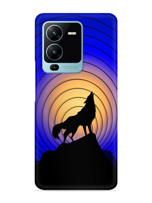 Fox Roaring Design Snap Case for Vivo V25 Pro (5G) Zapvi