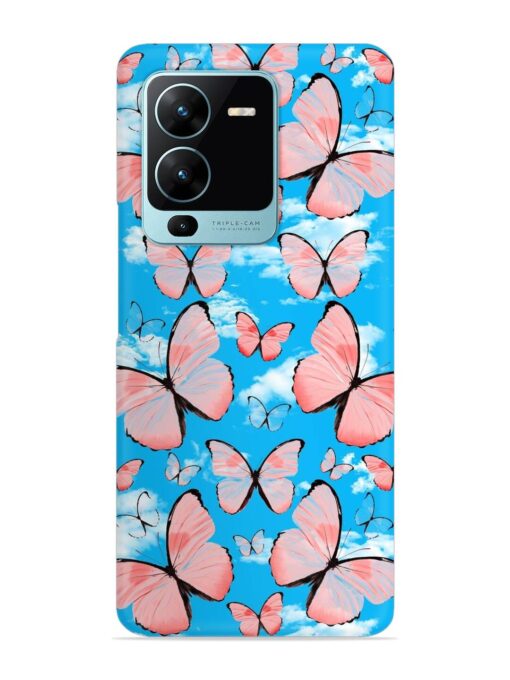 Seamless Pattern Tropical Snap Case for Vivo V25 Pro (5G)