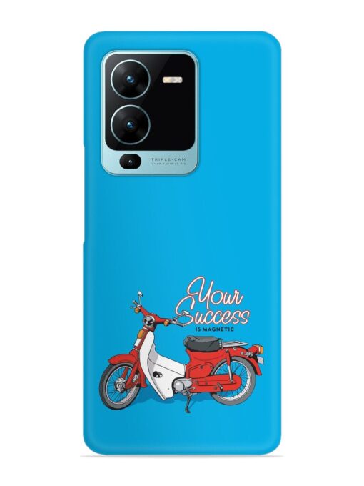 Motorcycles Image Vector Snap Case for Vivo V25 Pro (5G)