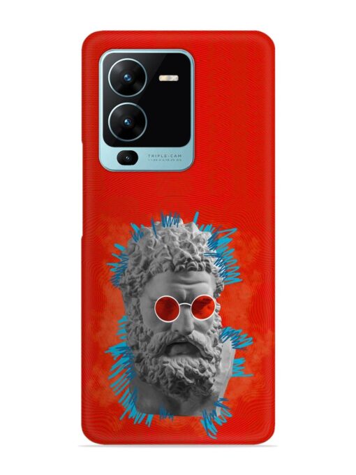 Contemporary Art Concept Snap Case for Vivo V25 Pro (5G) Zapvi