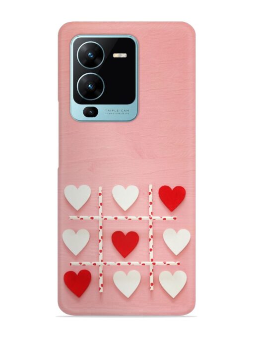 Valentines Day Concept Snap Case for Vivo V25 Pro (5G) Zapvi