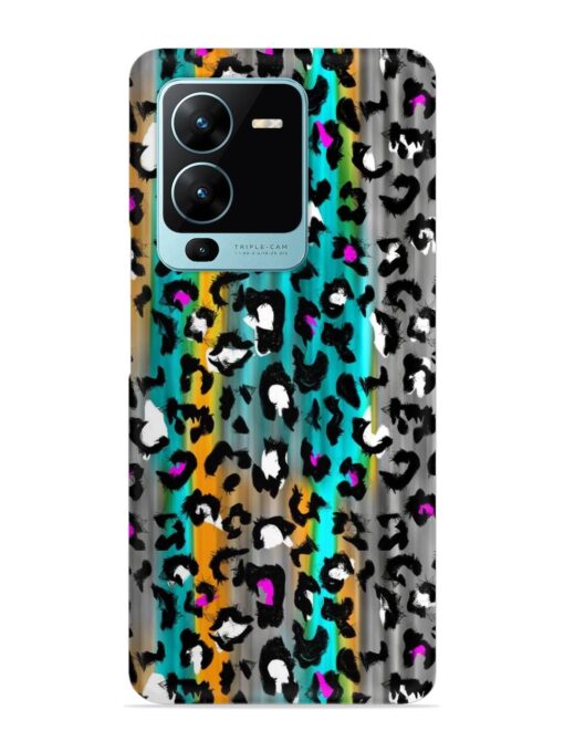 Mix Animal Skin Snap Case for Vivo V25 Pro (5G)