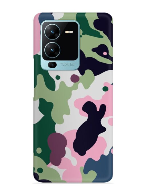 Seamless Funky Camouflage Snap Case for Vivo V25 Pro (5G)