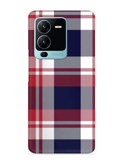 Classic Plaid Tartan Snap Case for Vivo V25 Pro (5G)