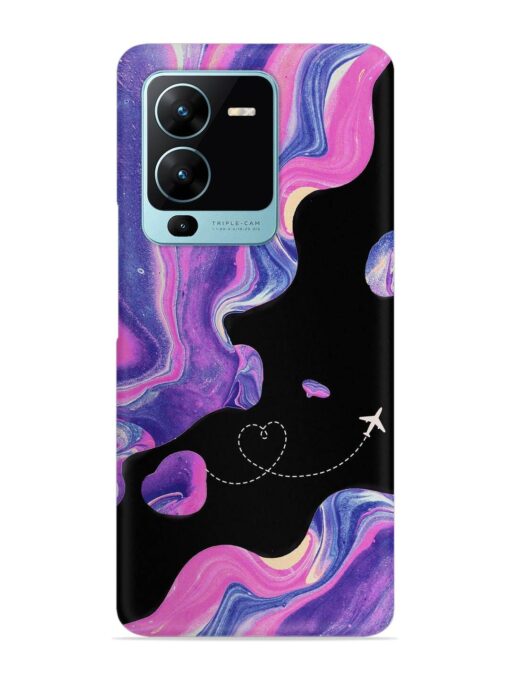 Glitter Art Snap Case for Vivo V25 Pro (5G) Zapvi