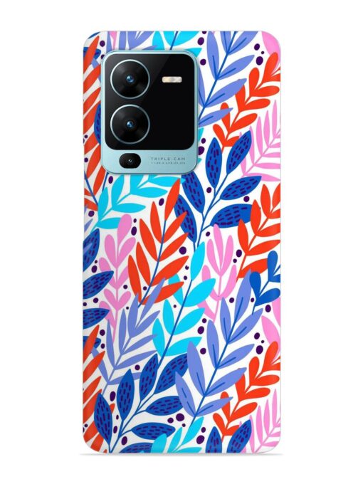 Bright Floral Tropical Snap Case for Vivo V25 Pro (5G)