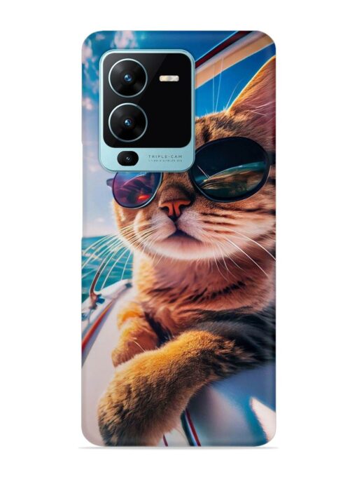 Cat In Style Snap Case for Vivo V25 Pro (5G)