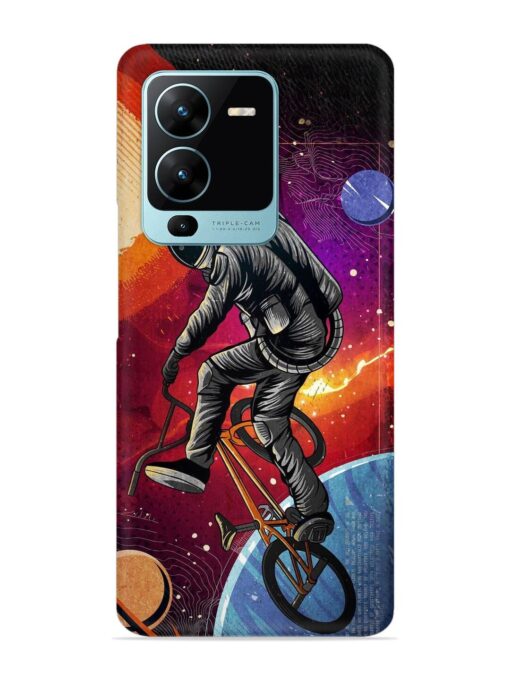 Super Eclipse Bmx Bike Snap Case for Vivo V25 Pro (5G)