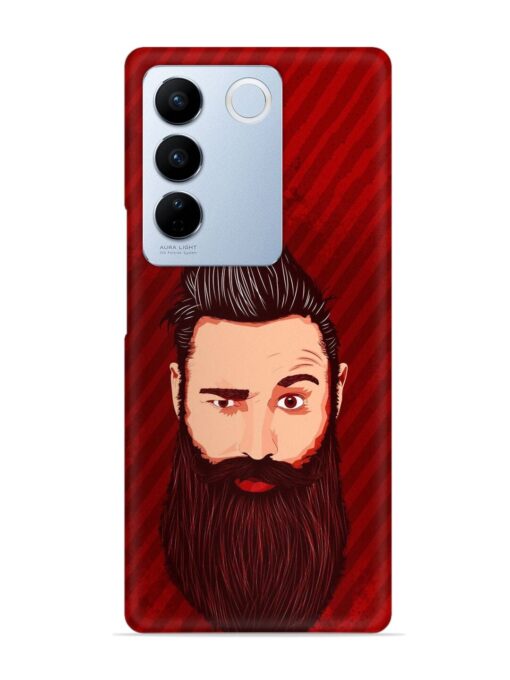 Beardo Man Snap Case for Vivo V27 (5G) Zapvi