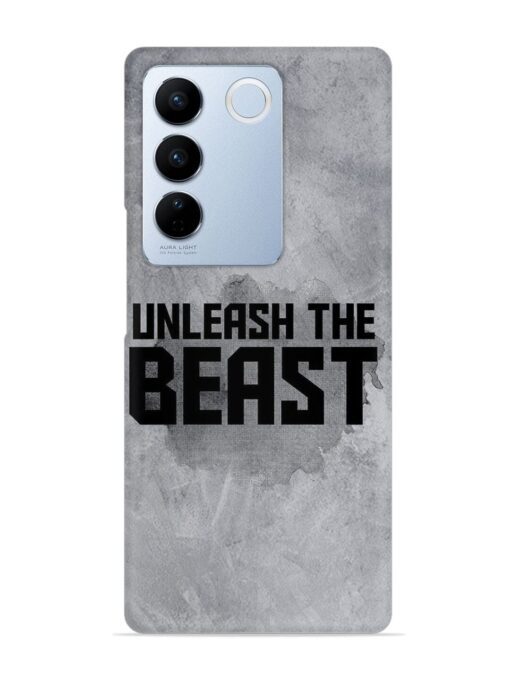 Unleash The Beast Snap Case for Vivo V27 (5G) Zapvi