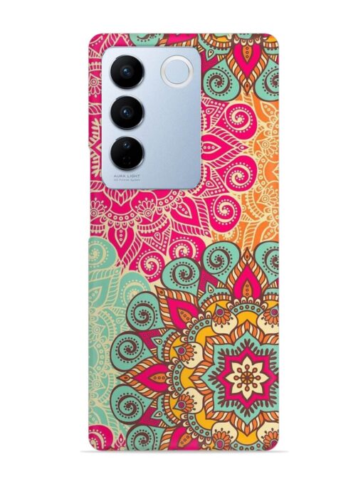 Mandala Seamless Snap Case for Vivo V27 (5G)