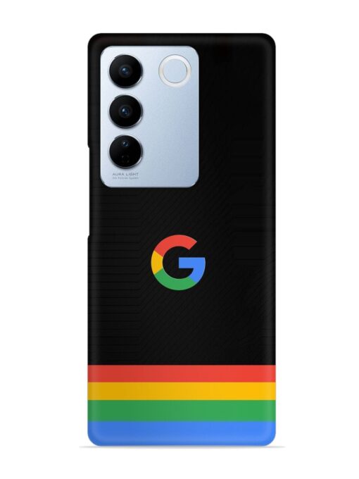 Google Logo Art Snap Case for Vivo V27 (5G) Zapvi