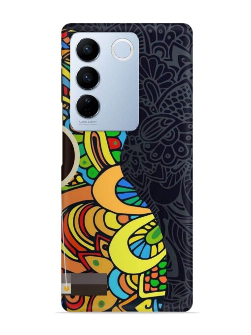 Guitar Vector Art Snap Case for Vivo V27 (5G)