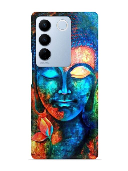 Buddha Painting Snap Case for Vivo V27 (5G) Zapvi