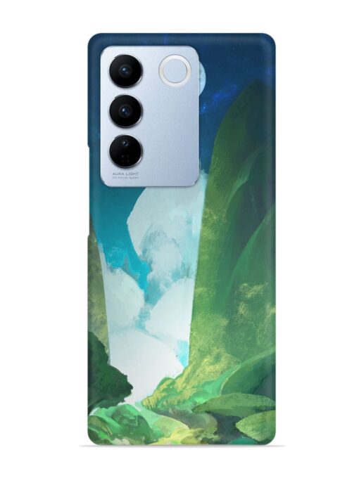 Abstract Art Of Nature Snap Case for Vivo V27 (5G) Zapvi