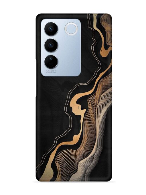 Abstract Art Snap Case for Vivo V27 (5G) Zapvi