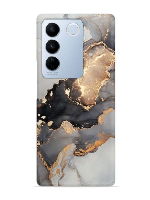 Luxury Abstract Fluid Snap Case for Vivo V27 (5G) Zapvi