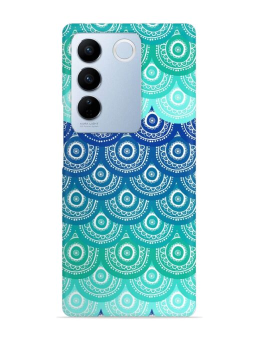 Ethnic Seamless Pattern Snap Case for Vivo V27 (5G) Zapvi