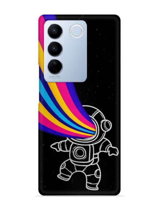 Astronaut Snap Case for Vivo V27 (5G) Zapvi